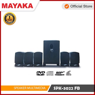 MAYAKA Speaker Advance Multimedia 5.1 SPK-3022FB - Garansi Resmi Mayaka