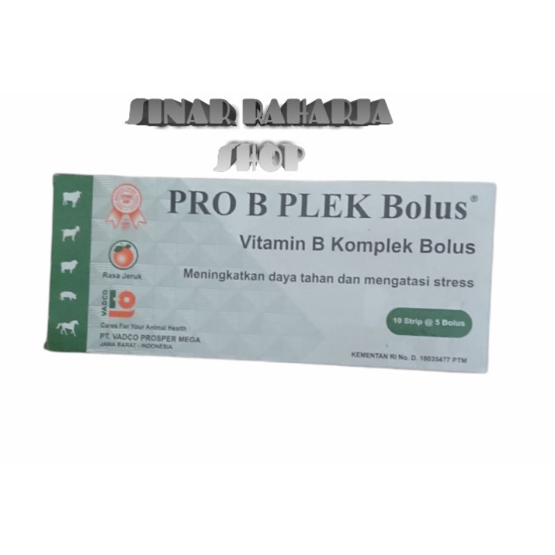 PRO B PLEK Bolus® Vitamin B Komplek Bolus
