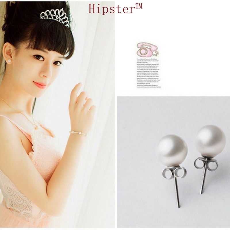 Hot Sale Fashion New Product Temperamental Pearl Stud Earrings