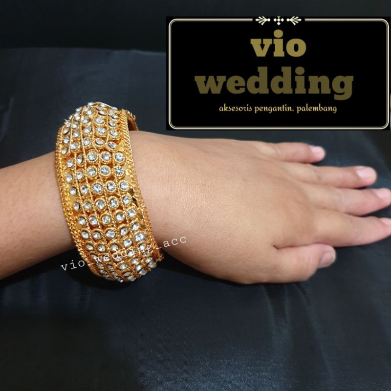 Gelang pengantin full mata