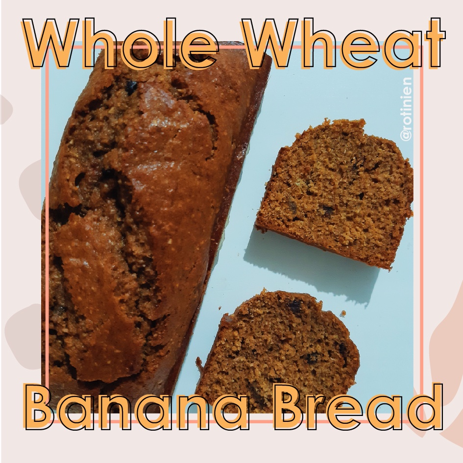 

Whole Wheat Banana Bread (Roti Pisang Gandum Utuh) by rotinien