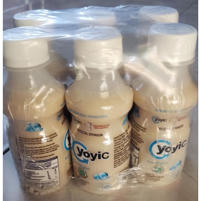YoyiC Minuman Susu Fermentasi 130mL (  isi 6 )