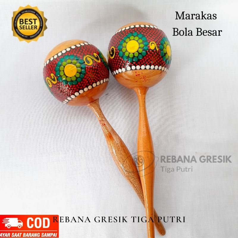 Alat Musik Marakas / Maracas/ Alat Musik Anak Marakas/