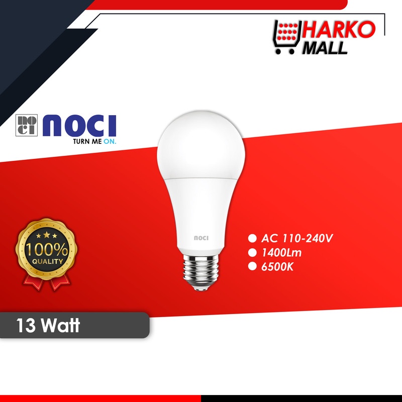 Lampu Bohlam LED NOCI / LED BULD 13 WATT