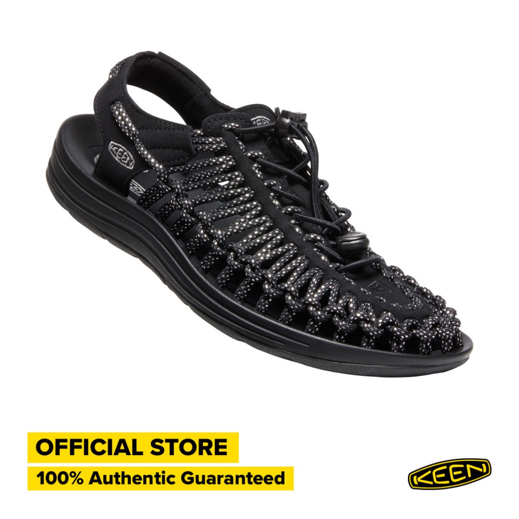 KEEN Sepatu Sandal Wanita Uneek - Black/Silver