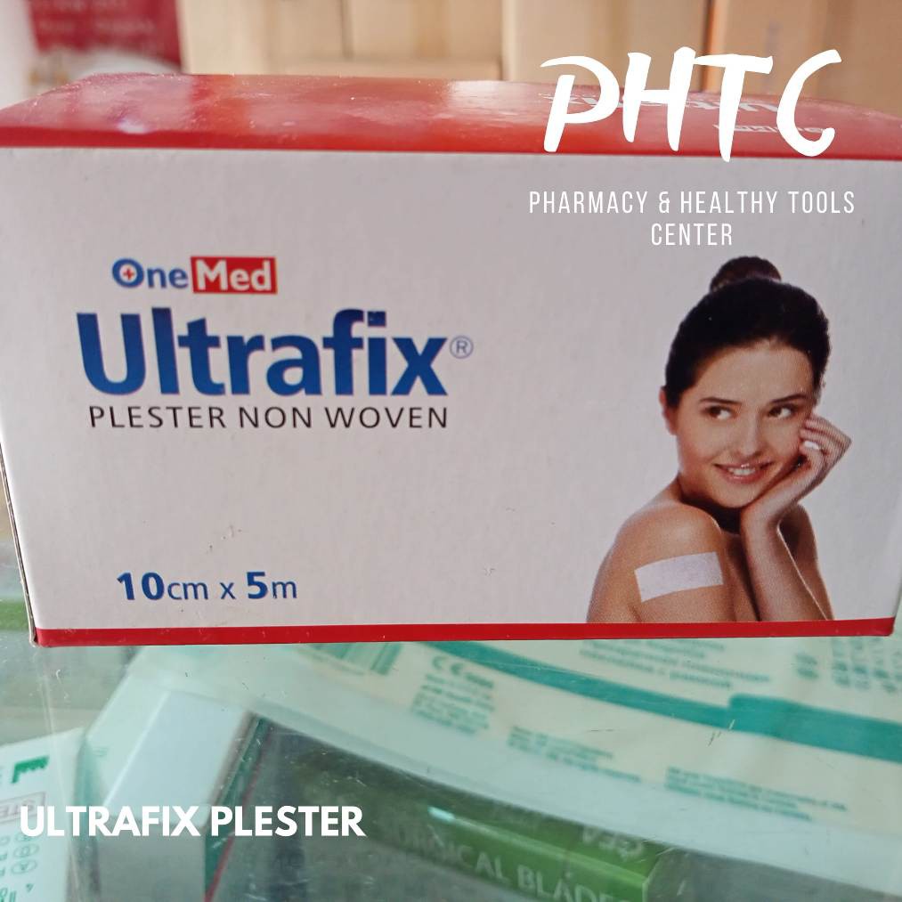 ONEMED Ultrafix 10cm x 5m l Plester Non Woven Ultra fix