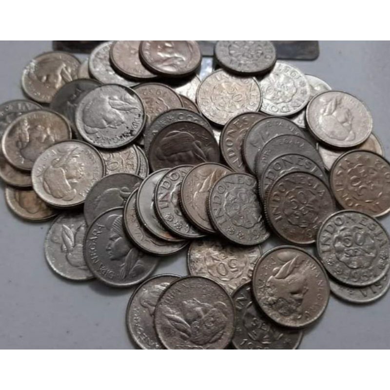 Koin Dipanegara 50 Sen