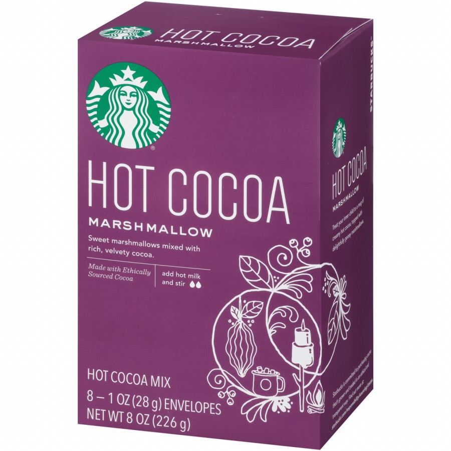 

Starbucks Hot Cocoa Cacao Marshmallow Drink Christmas Winter Holidays Beverage Gift Present Hadiah Kado Natal Minuman Coklat Susu Cokelat Marshmallow