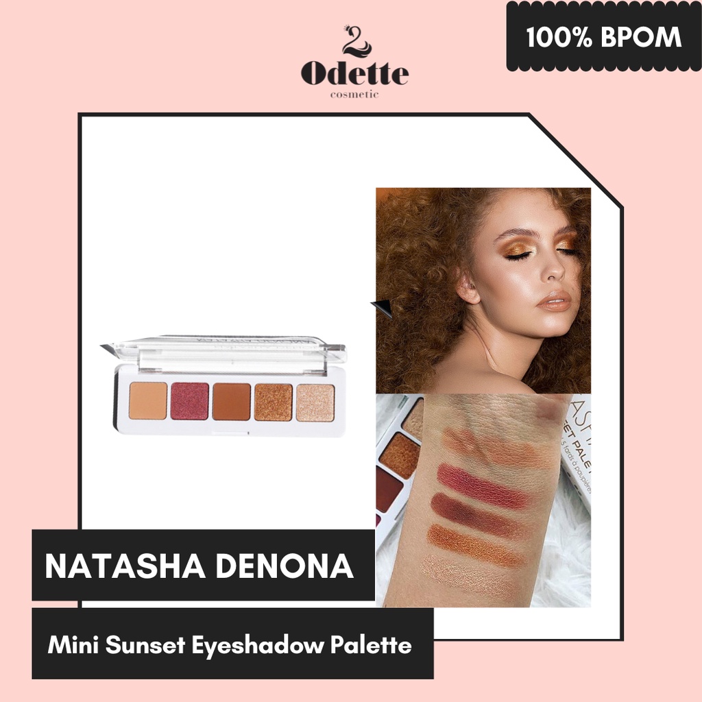 ODETTE COSMETIC NATASHA DENONA Mini Sunset Eyeshadow Palette