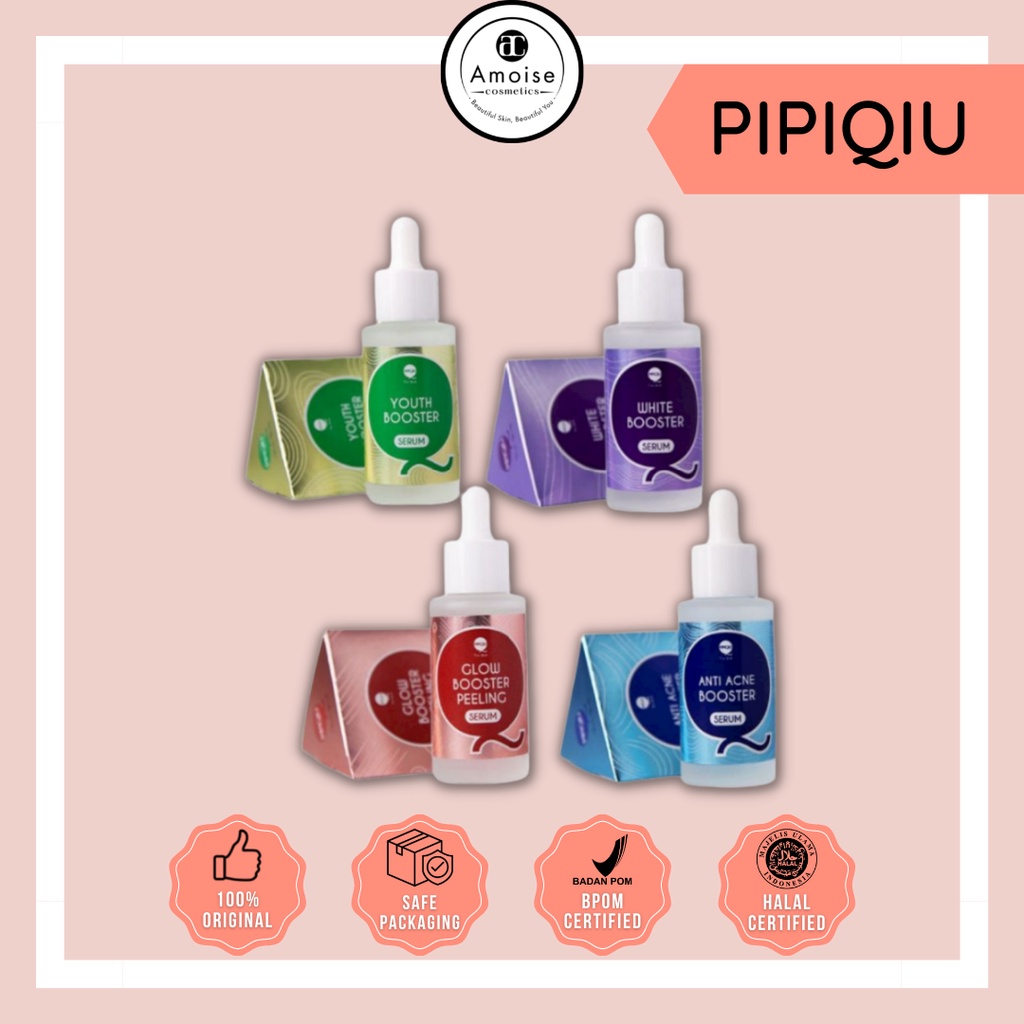 PIPIQIU BOOSTER SERUM | GLOW BOOSTER | WHITE BOOSTER | ANTI ACNE BOOSTER | YOUTH BOOSTER
