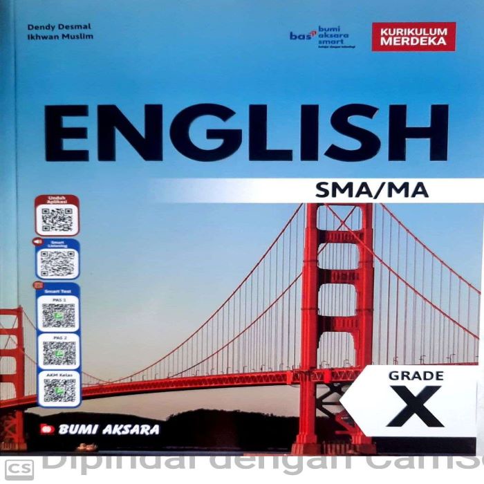 BAHASA INGGRIS KELAS X/10 KURIKULUM MERDEKA