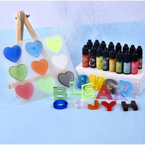 Resin Dye Pigment Liquid - Cairan Pewarna Resin (10ml)