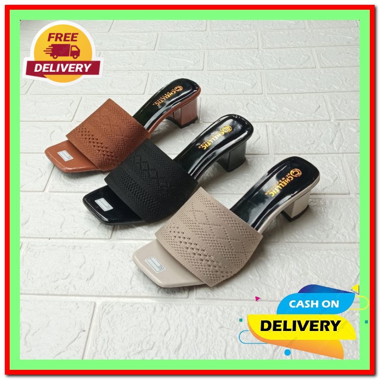 Sandal Haihils Kaca Murah Sendal Haihil Kekinian Hils Terbaru Hills Pesta Hak Kaca Tinggi Hak Tahu H