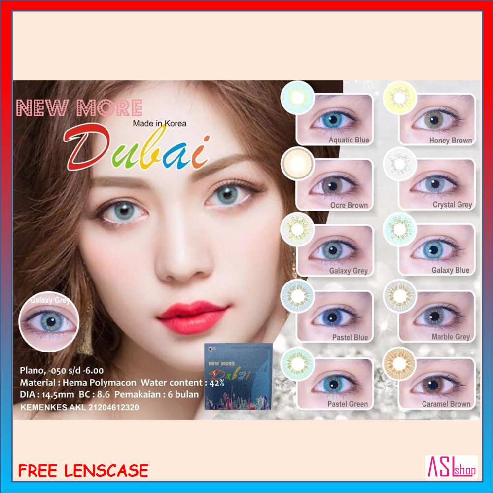 SOFTLENS NEW MORE DUBAI MINUS (-4.00 S/D -6.00) BY CTK