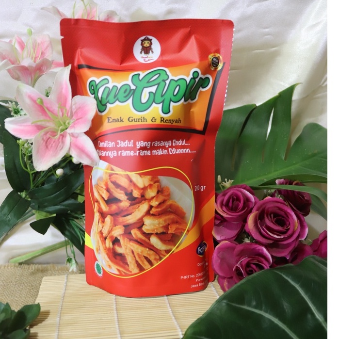 

Kue Cipir Cemilan Jadul khas Purwakarta pouch 200 gr