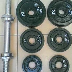 Open DS] barbel plate atau plate barbel 2 kg