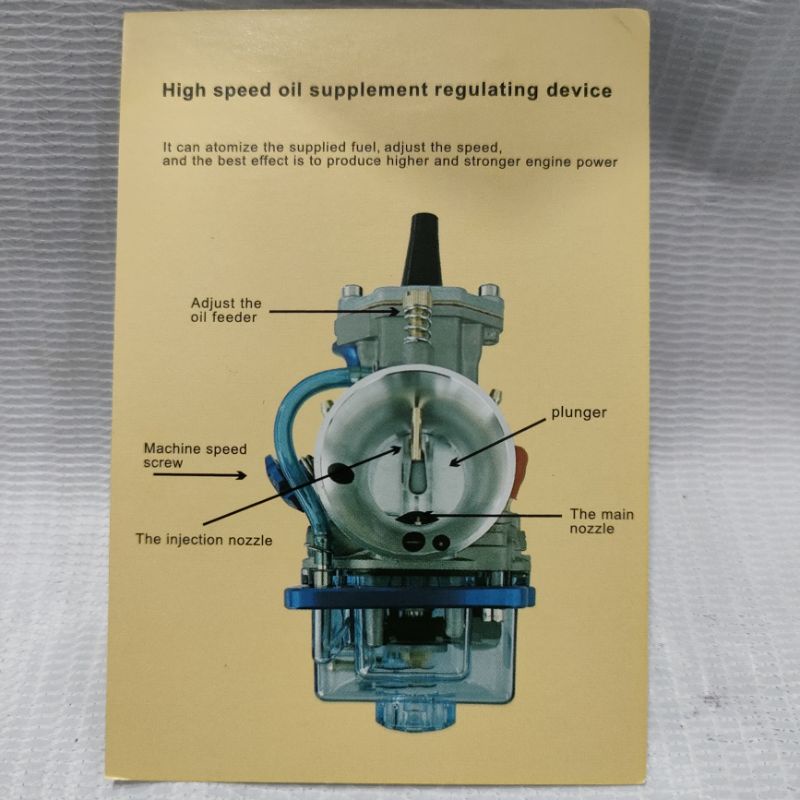 Karburator karbu Keihin Sudco PWK 28 pwk28 Blue Series transparent transparan-1