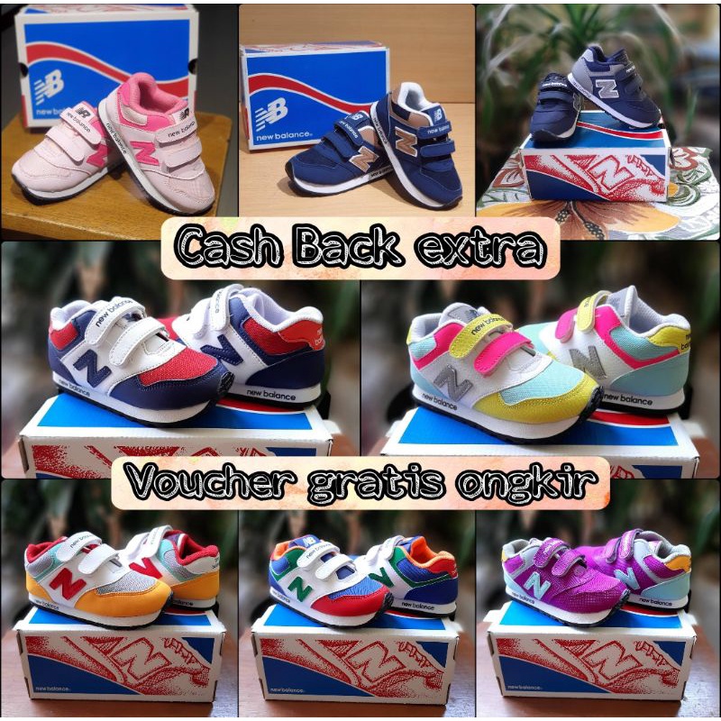 SEPATU ANAK LAKI-LAKI | SEPATU ANAK PEREMPUAN | SEPATU ANAK NB VELCRO TANPA TALI GRADE ORIGINAL UMUR 1 2 3 4 5 6 7 8 9 10 TAHUN