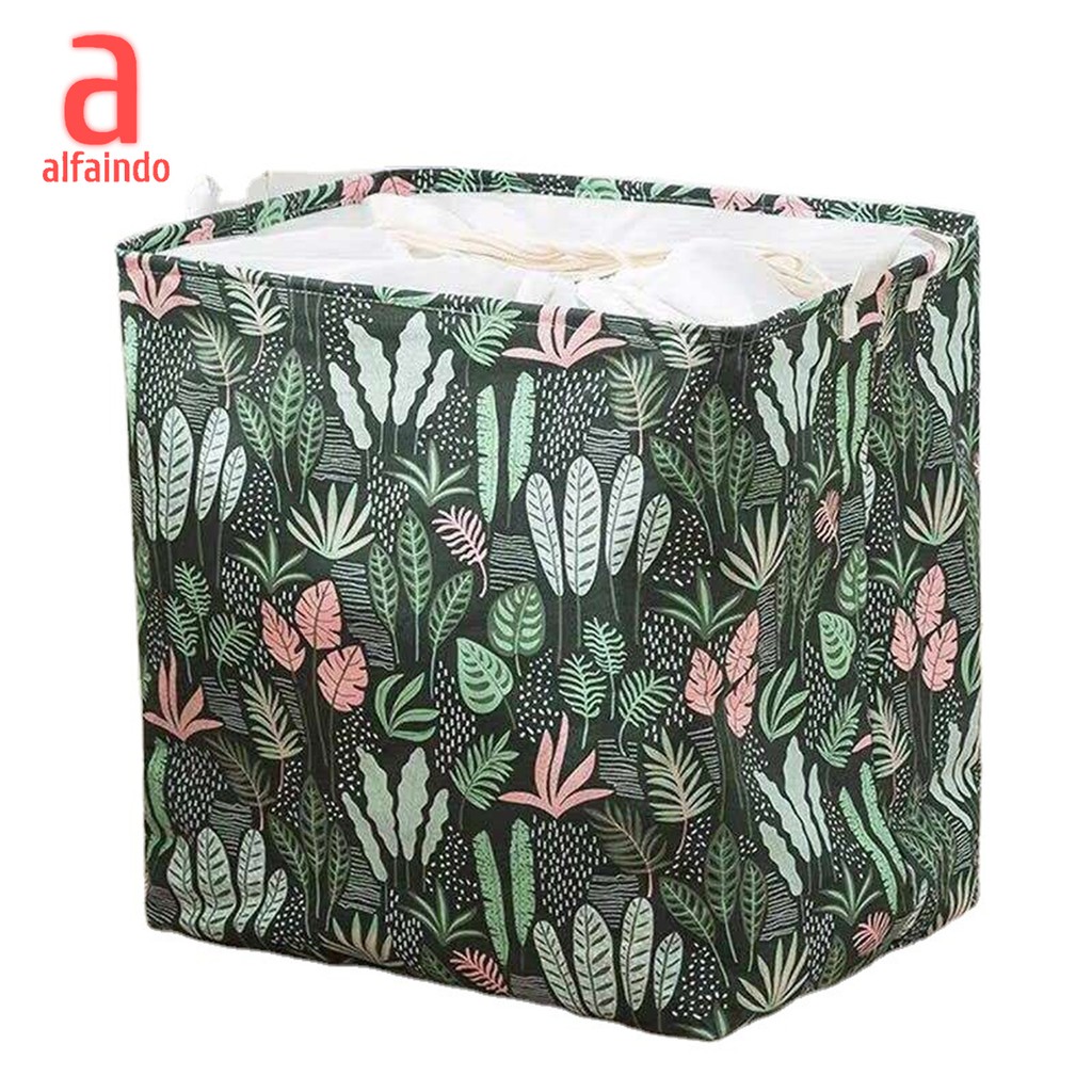 Alfaindo Keranjang Baju Kotor Cucian Keranjang Pakaian Laundry Basket KB016