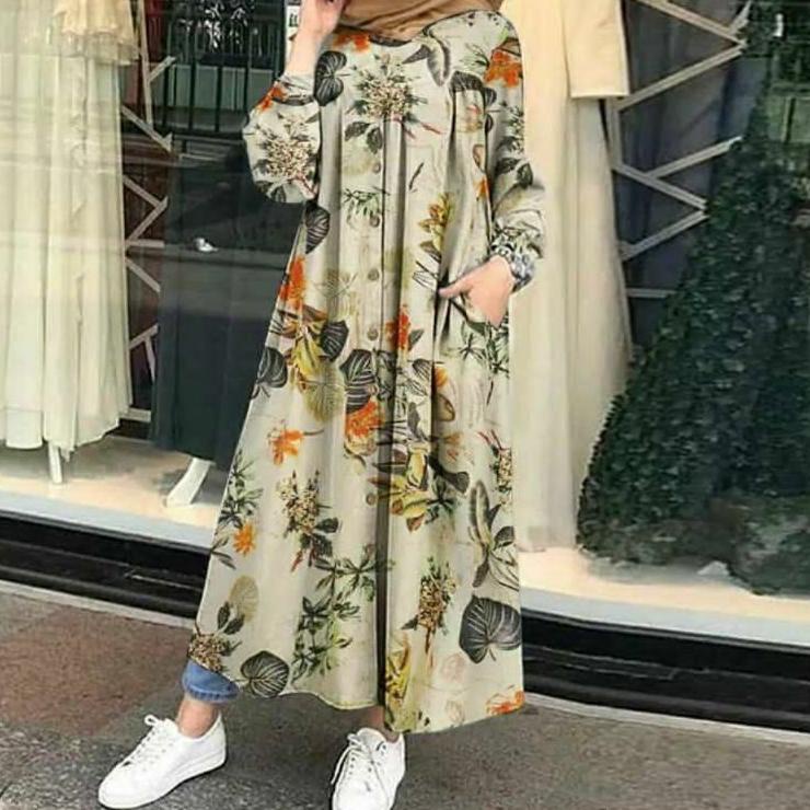 T6P MORITA MAXI DRESS / MIDI DRESS/ MIDI RAYON / ZANZEA SEMI MAXI / NUANSA SEMI MAXI / MEGAN SEMI MA