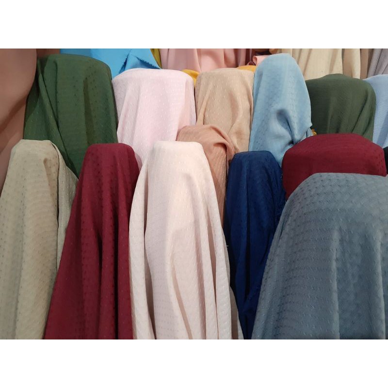 Kain potton star / pollycotton star / kain hijab / kain hijab segi empat / poton star / poton / pott