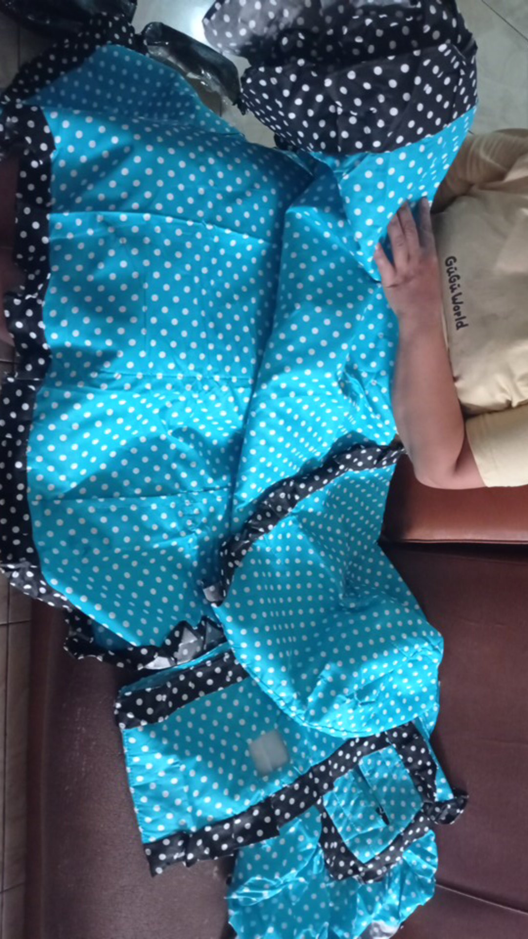 Kitchen Set-sarung Galon-sarung Kulkas-sarung Magicom-tudung Saji-taplak Meja Makan-sarung Tisu