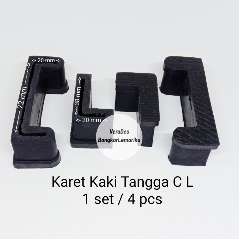 Karet Kaki Tangga CL / Harga 1 Set