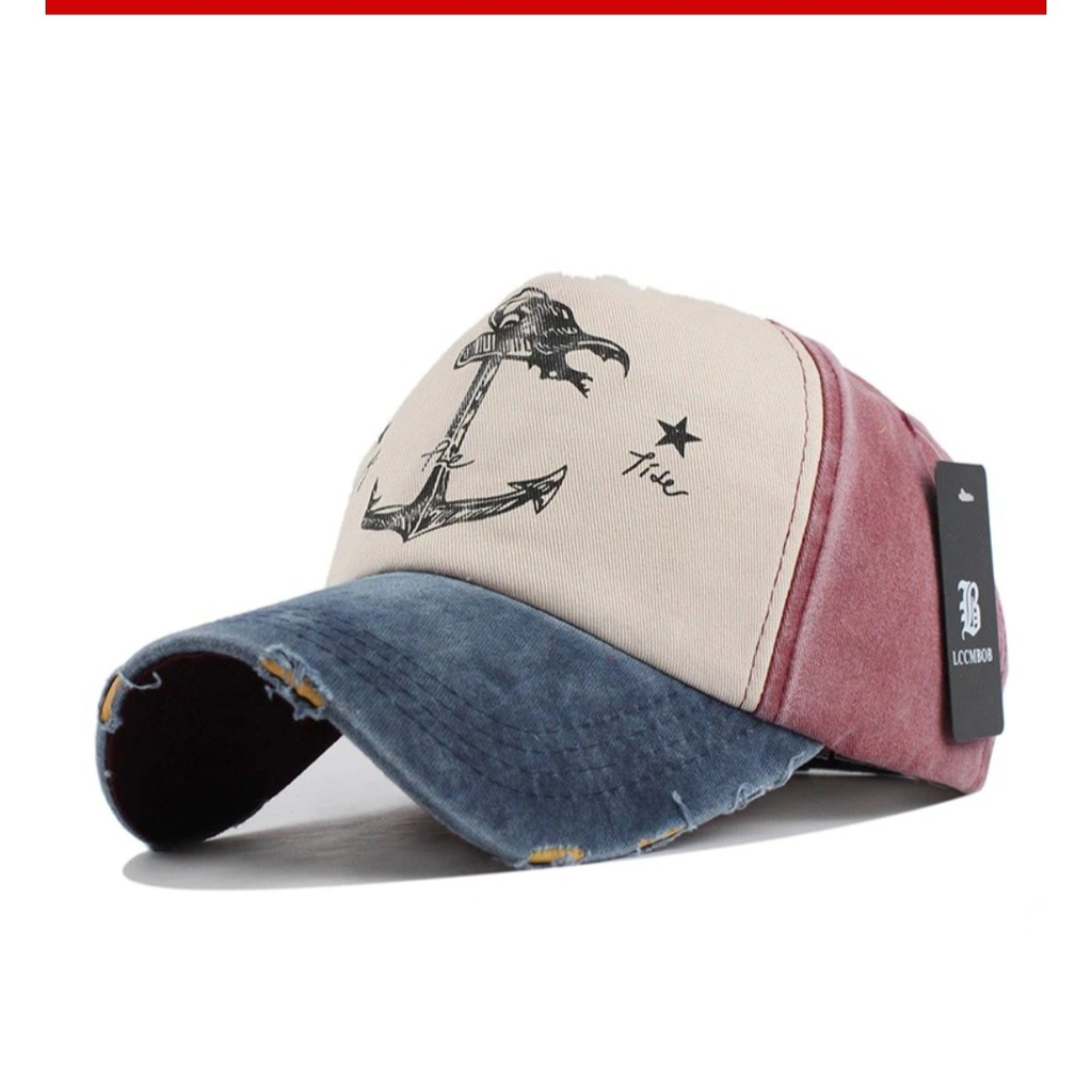 Topi Pria Baseball topi ImportPria Topi Premium Topi Original Topi logo Jangkar