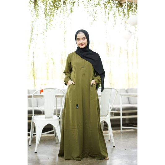 TERBARU ASWA DRESS ORI AN NASHIHAH GAMIS TERLARIS  BISA COD