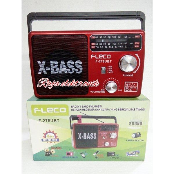 Paling Terpopuler Radio Fleco Xbass Usb Fm Radio Baik