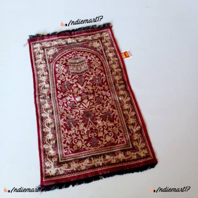 Sajadah mini muka anak tipis merk alydrus istanbul turkey travelling turkiye travel tipis katun