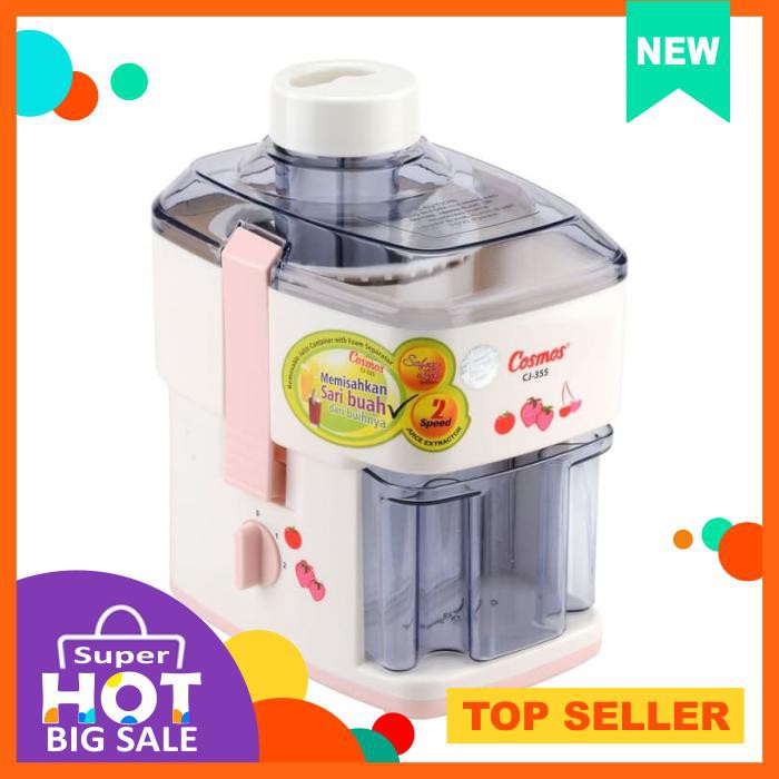 Cosmos Juicer Cj-355 (0,5 Liter) - Peralatan Dapur - Blender & Juicer