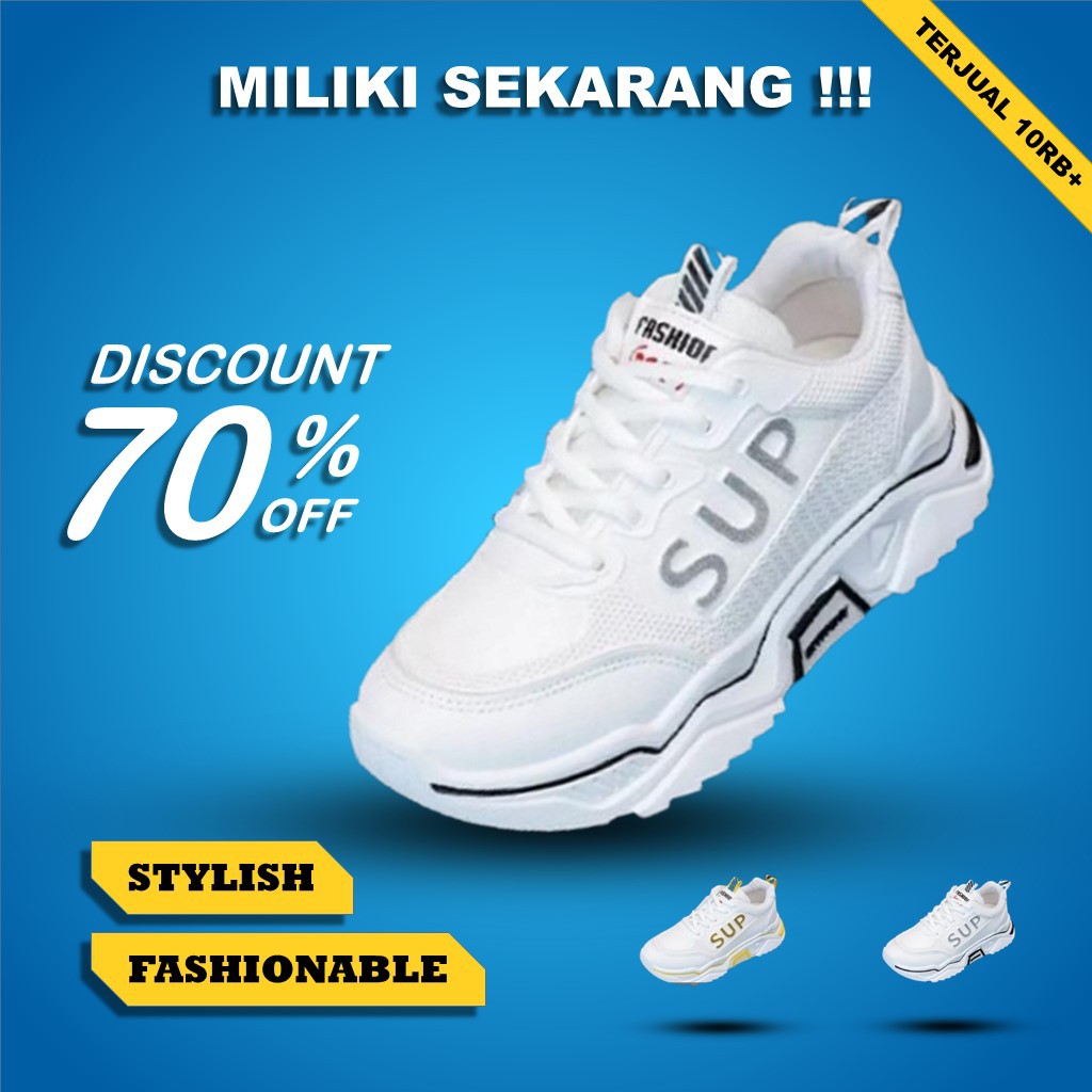 RD Collection - Sepatu Sneakers Wanita S-139