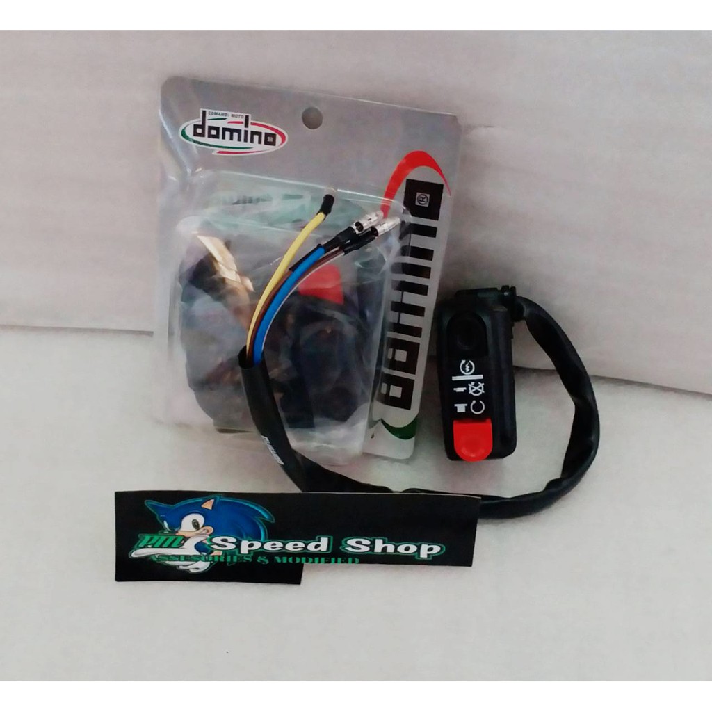 Saklar Switch Kanan Domino Universal / Saklar Starter On Off Lampu Domino Original