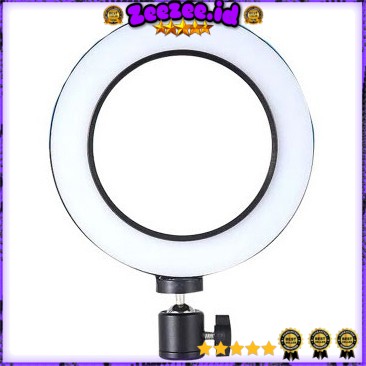 Lampu Halo Ring Light LED Kamera 8W 6 Inch