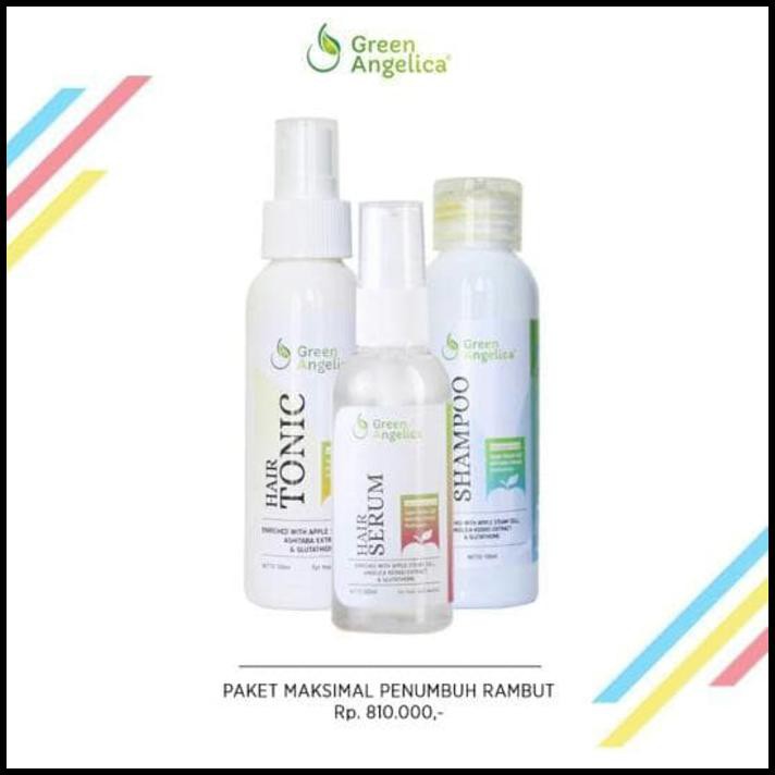 Promo | Perawatan Rambut Paling Lengkap Green Angelica Paket Maximal Treatment