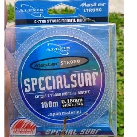 Senar Pancing ALEXIS Master Strong Special Surf 150 m Satrialine 100m Special Line 50 m Diameter Kecil Kekuatan Besar Senar sama Ukuran Panjang Yg membedakan