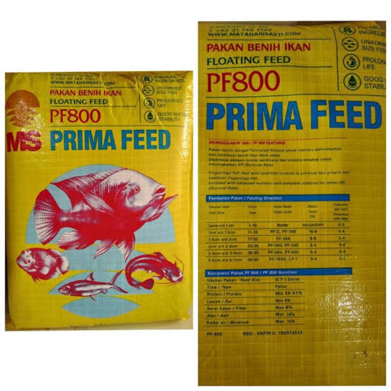 PF800 pakan ikan nila,gurame,lele