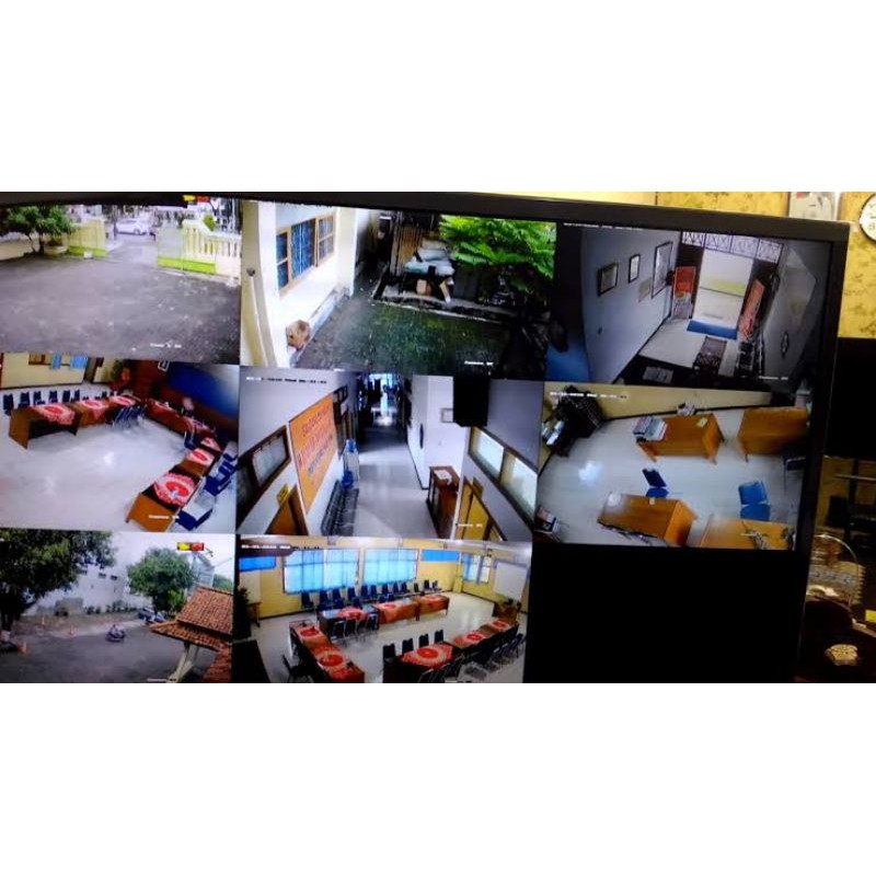 PAKET CCTV HIKVISION 16CH 16 KAMERA 2MP AUDIO KOMPLIT