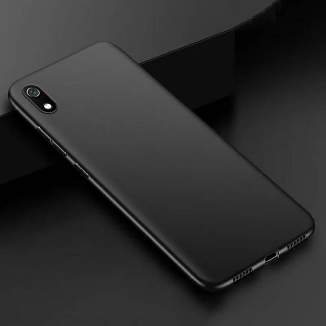 XIAOMI REDMI 7A CASE SLIM BLACK MATTE SOFT CASE CASING CASE REDMI7 A
