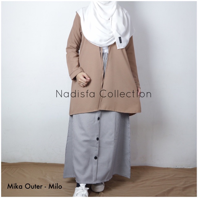 Mika Outer Panjang polos