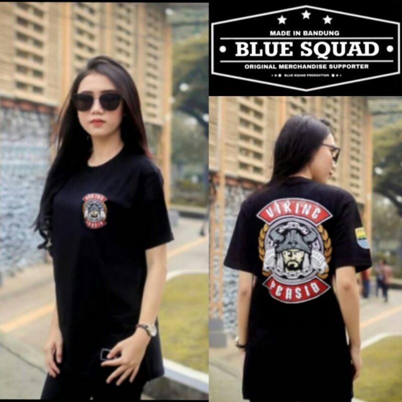 KAOS PERSIB  BAJU  PERSIB  ORIGINAL BLUE SQUAD VIKING PERSIB  