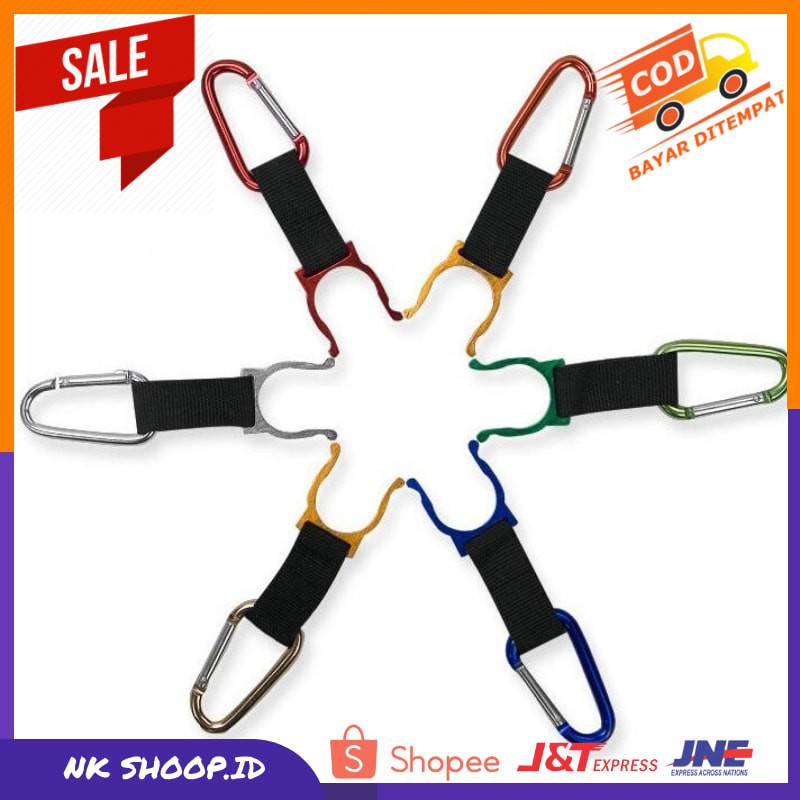 Holder Mineral Bottle Buckle Keychain / Pengait Botol Minum - 5X