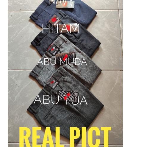 ❉ CELANA KANTOR PRIA SLIM FIT BAHAN WOL TEBAL ANTI KUSUT  ≤