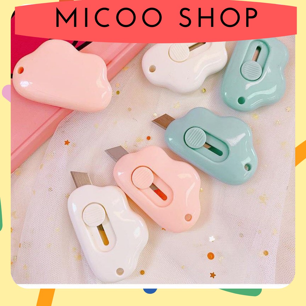 

[MICOO] Cutter Mini Bentuk Awan Lucu TikTok / Mini Cutter Cloud Shape