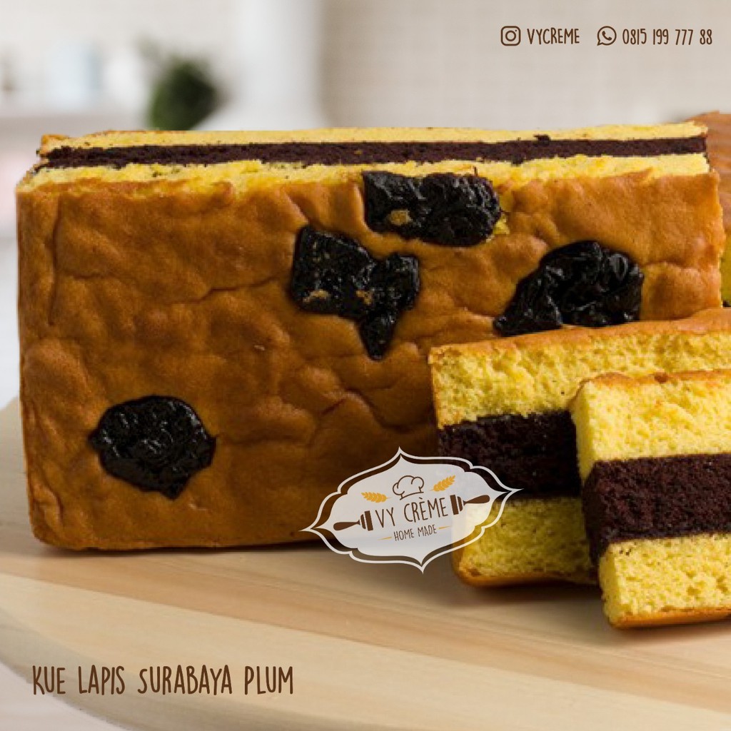 

Kue Lapis Surabaya / Lapis Surabaya Plum / Lapis Murah / Camilan Sehat
