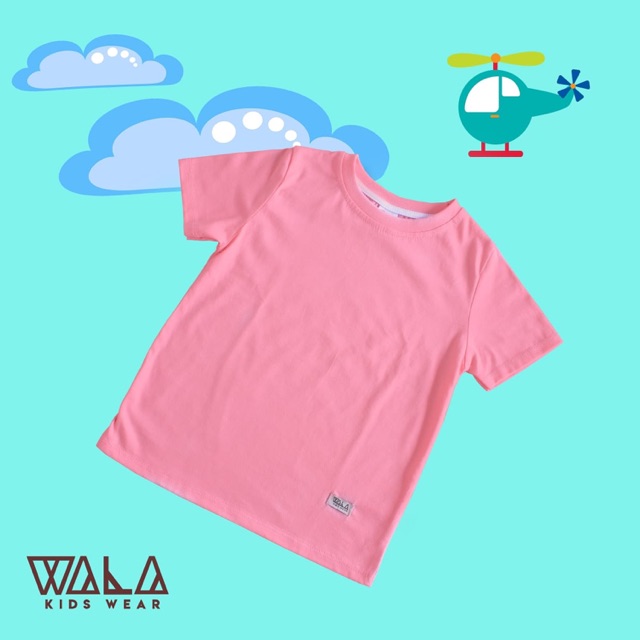 KAOS ANAK POLOS PINK SALEM Shopee Indonesia KAOS ANAK POLOS PINK SALEM Shopee Indonesia
