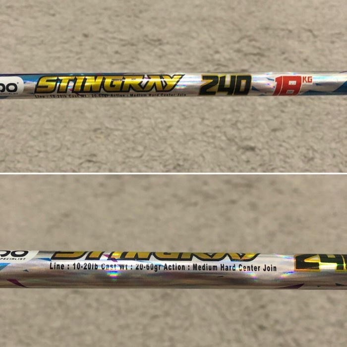 Joran Pancing Daido Stringray Solid 180 210 240 Cv