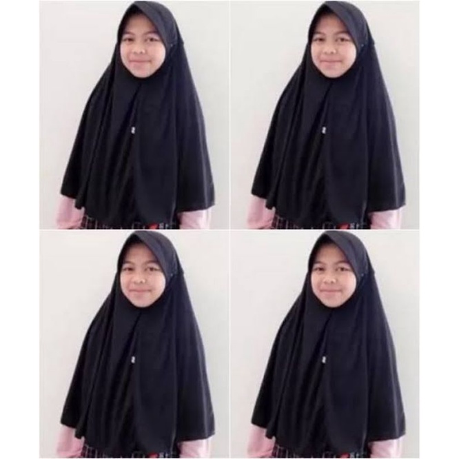 TERMURAH ! KERUDUNG SEKOLAH PRAMUKA DAN PUTIH BAHAN COTTON POLINO PREMIUM AZARA JILBAB HIJAB SQUARE SEGI EMPAT