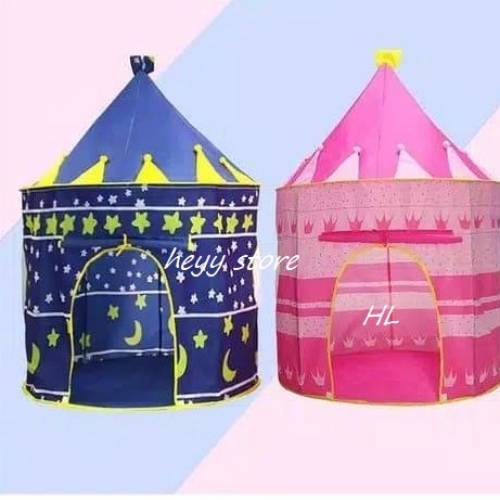 MAINAN TENDA ANAK ANAK KARAKTER CASTLE DESAIN BENTUK ISTANA TENDA MAINAN ANAK ANAK